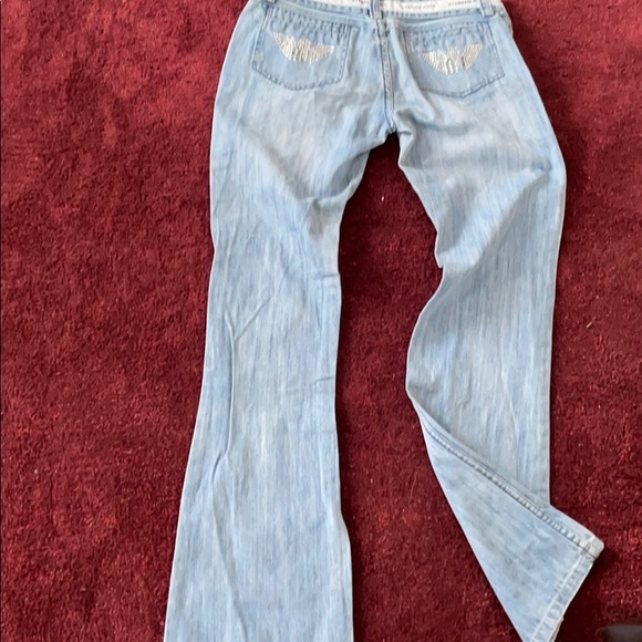 A J Armani Vintage Women’s distressed denims - Picture 5 of 5